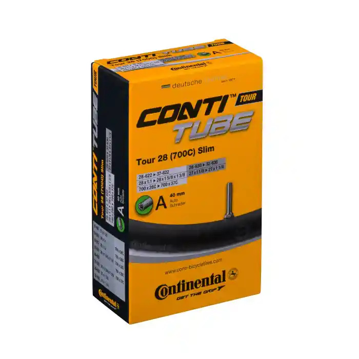 Camera Continental Tour 28 Slim, 28/37-622/630, 28x1.1-1 5/8x1 3/8, A40 Discount