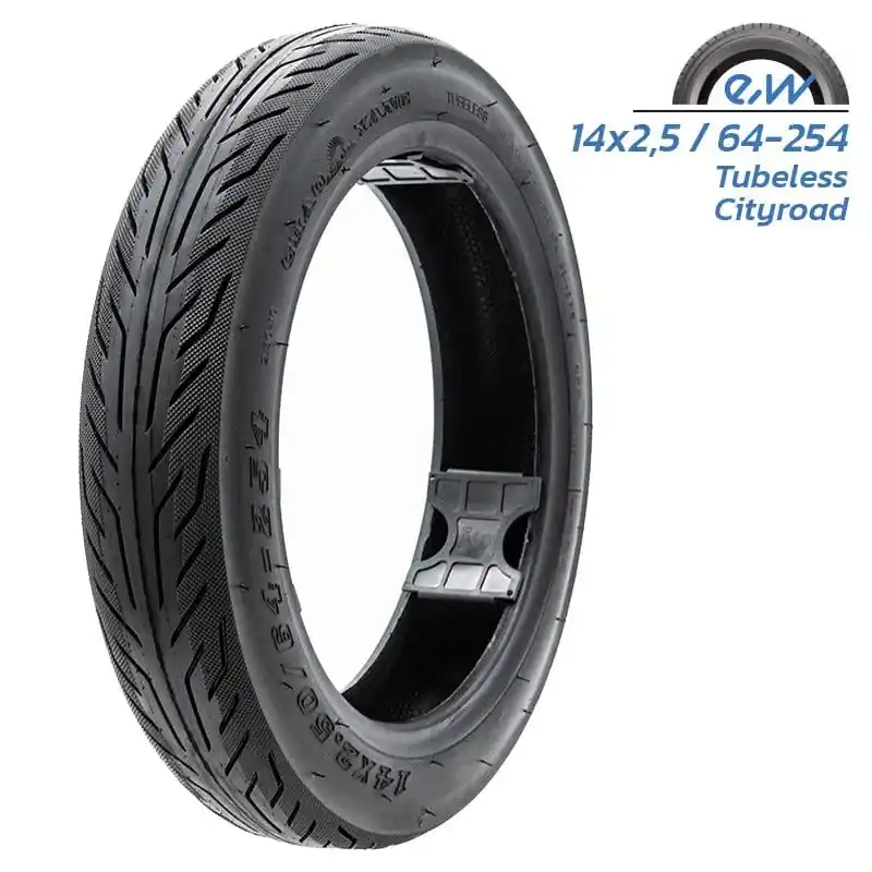 Ieftin Cauciuc tubeless pentru bicicleta electrica 14 x 2.5 -10 (64-254)