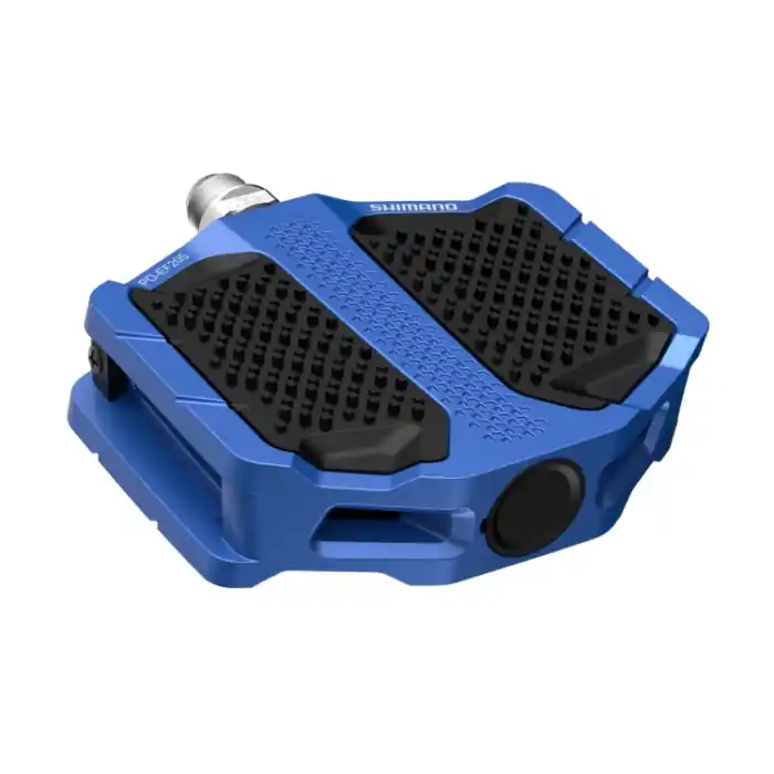 Pedale platforma Shimano PD-EF205, fara catadioptru, Albastru Comandă acum