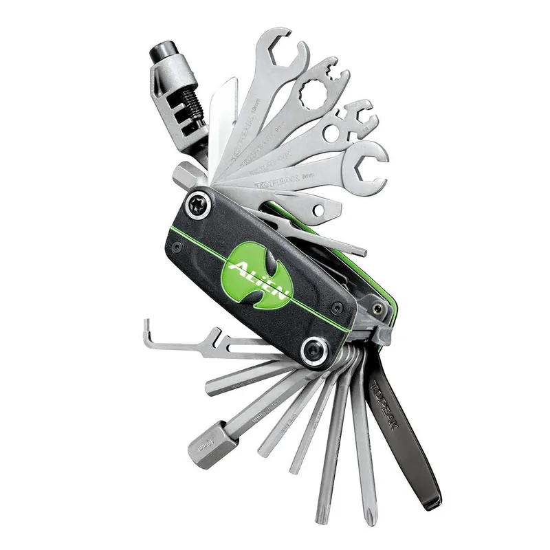 Plată sigură Topeak - set chei bicicleta Alien III Multitool 31-in-1, 31 functii - negru argintiu