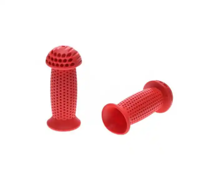 Noutate Set mansoane biciclete copii, culoare rosu, 85mm
