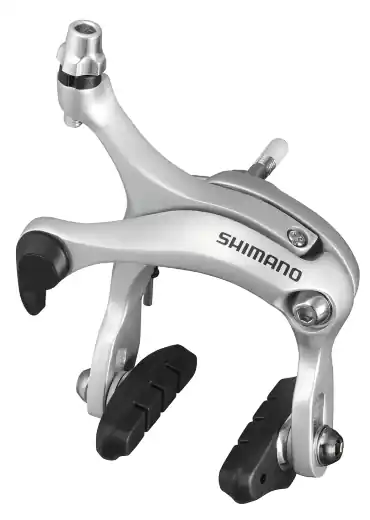 Ofertă specială Clesti de frana Shimano BR-R451 spate, saboti R50T2, argintiu
