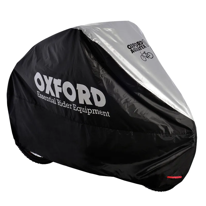 Reducere extra Prelata bicicleta Oxford Aquatex, culoare negru/argintiu