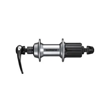 Retur ușor Butuc Spate Shimano Sora FH-RS300, 36H, 8/9/10 vit, OLD 130mm, ax 141mm, QR 163mm, Argintiu