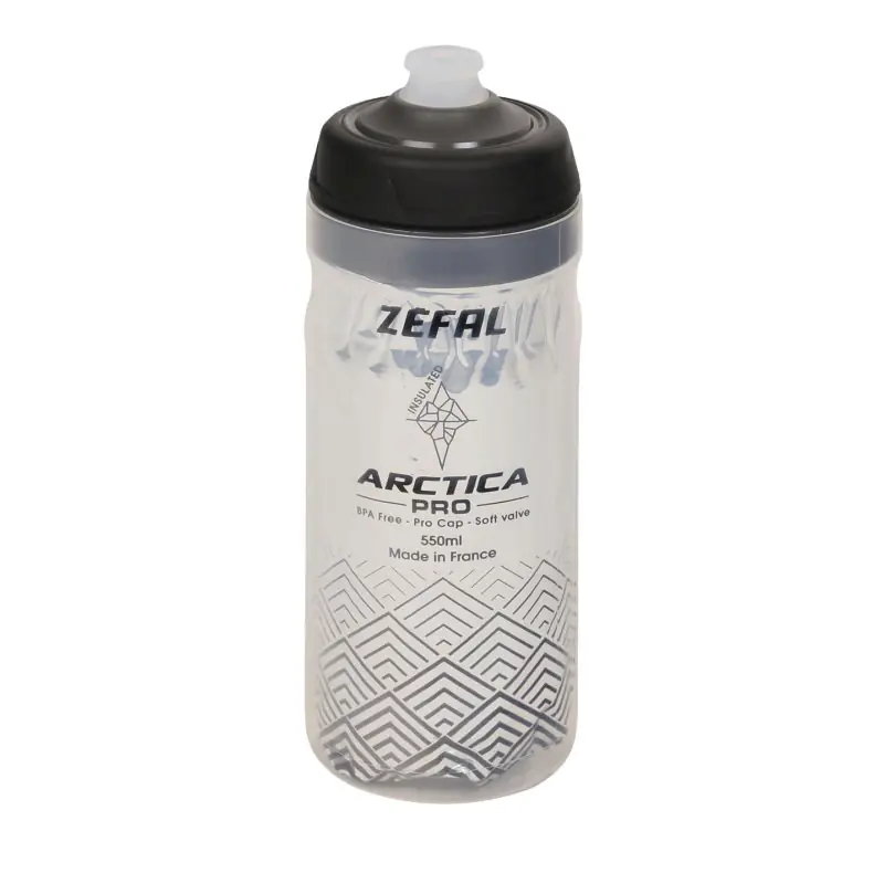 Zefal - bidon apa izolat termic Arctica Pro 55, 550ml - transparent gri negru Preț mic