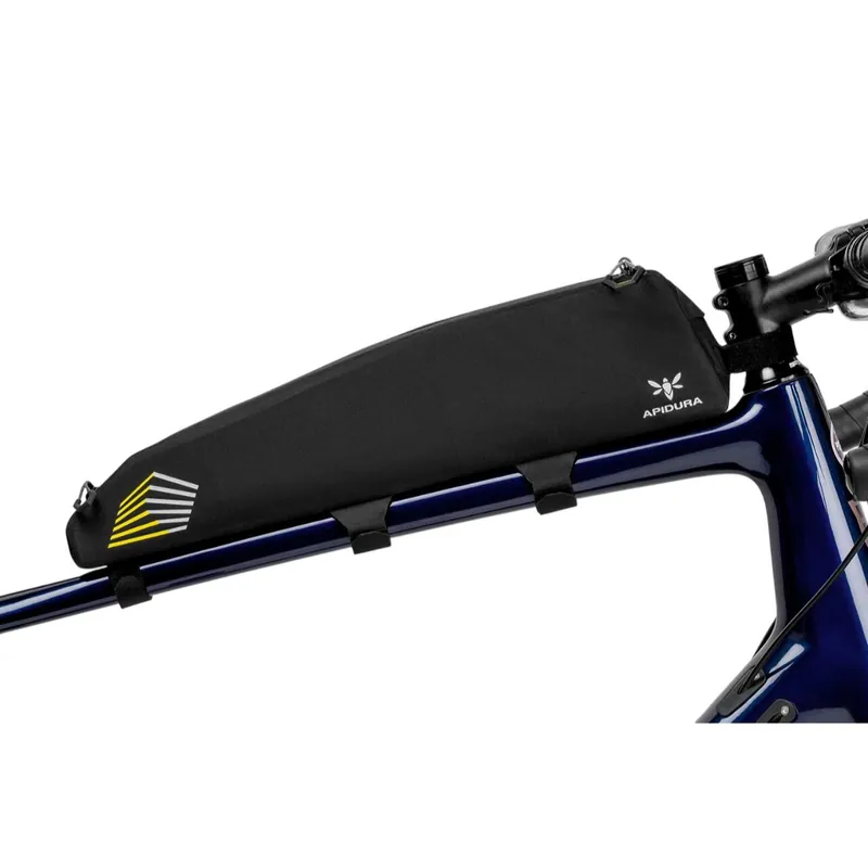 Super ofertă Apidura - geanta cadru bicicleta Racing Long Top Tube Pack 2 litri - negru galben