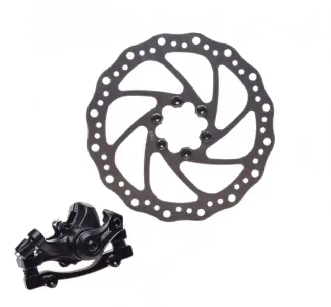 Set disc cu etrier frana fata, disc 160mm si etrier Promoție