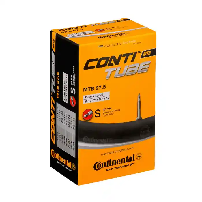 Retur gratuit Camera Continental MTB 27.5, 47/62-584, 27.5x1.75-2.5, S42