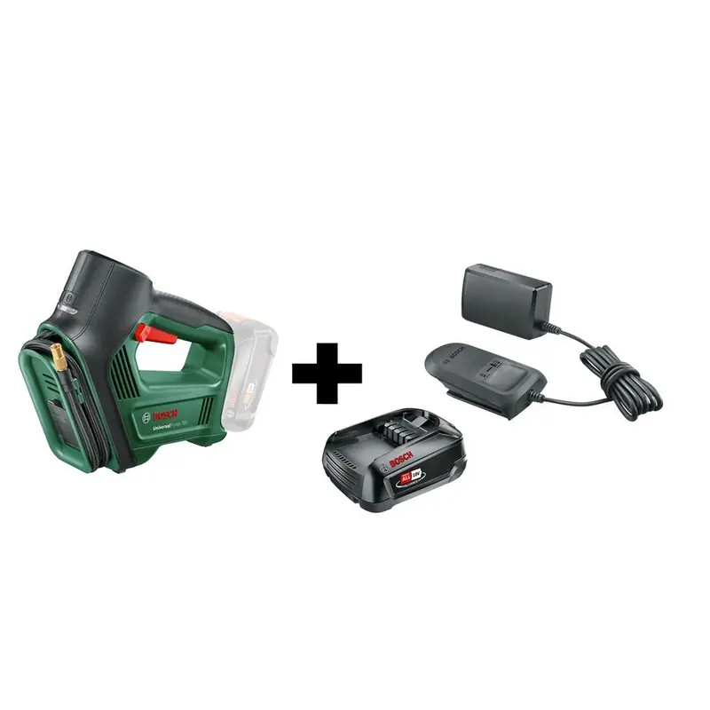 Ultima șansă Bosch - pompa electrica universala pentru bicicleta, alimentare cu baterie, Cordless Pneumatic Pump 18V + Starter-Set 18V