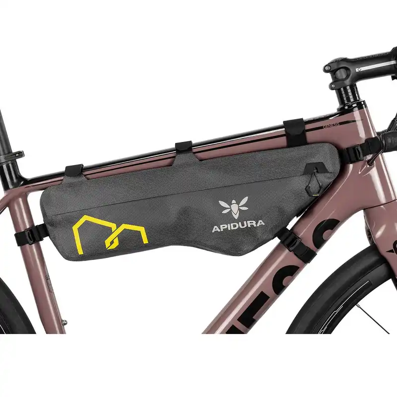 Cumpără acum Apidura - geanta cadru bicicleta Expedition Frame Pack 4.5 litri (pentru cadru compact) - gri negru