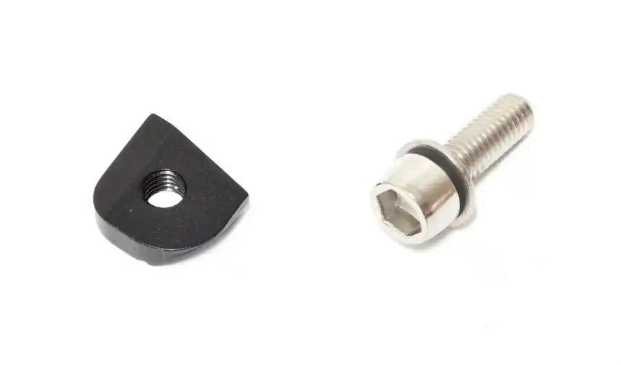 2010 X9 Rear Deraillieur Cable Anchor Bolt Kit - Silver-Black Bestseller