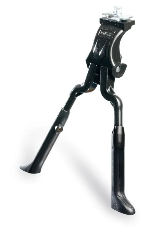 Bestseller Picior sprijin Bikefun dublu cu montare la mijloc negru Cl-Ka54-Blk