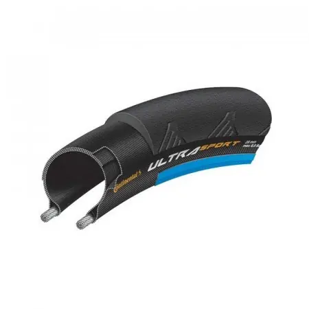 Retur ușor Anvelopa pliabila Continental UltraSport2 25-622 negru/albastru