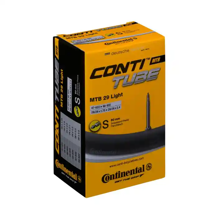 Camera Continental MTB 29 Light, 47/60-622, 29x1.75-2.4, S60 Preț promoțional