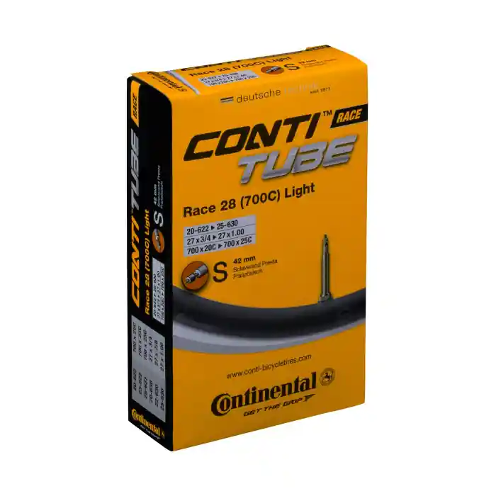 Camera Continental Race 28 Light, 20/25-622/630, 27x3/4-1.0, S42 Retur gratuit