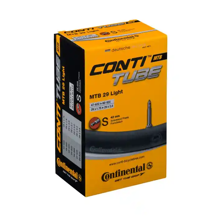 Camera Continental MTB 29 Light, 47/60-622, 29x1.75-2.4, S42 Cel mai bun preț