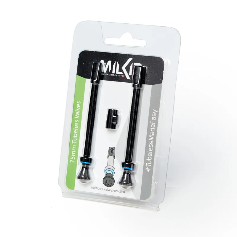 Milkit - set valve tubeless, presta 75mm Preț redus
