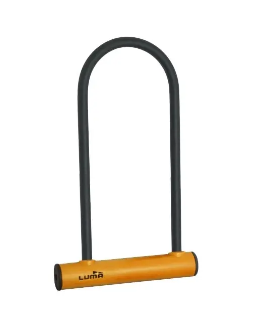 Super ofertă Lacat Luma Enduro 35 HU 320 portocaliu cu suport Sopmulti C4