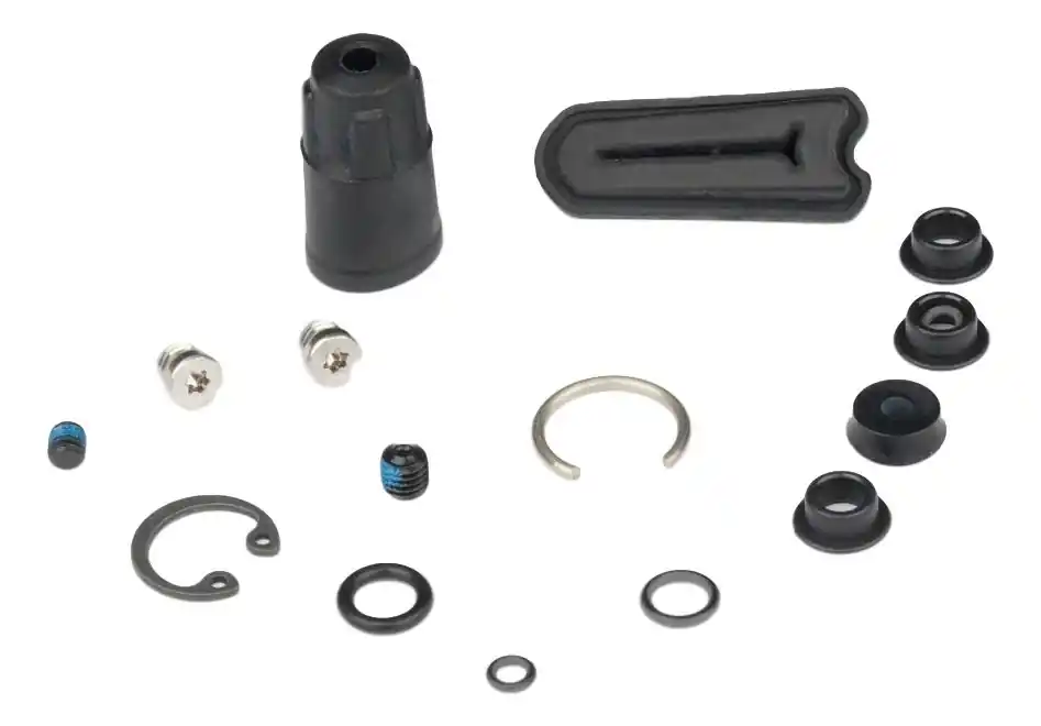 08-09 Juicy 5/7, Code7 Lever Service Kit - Black Ofertă