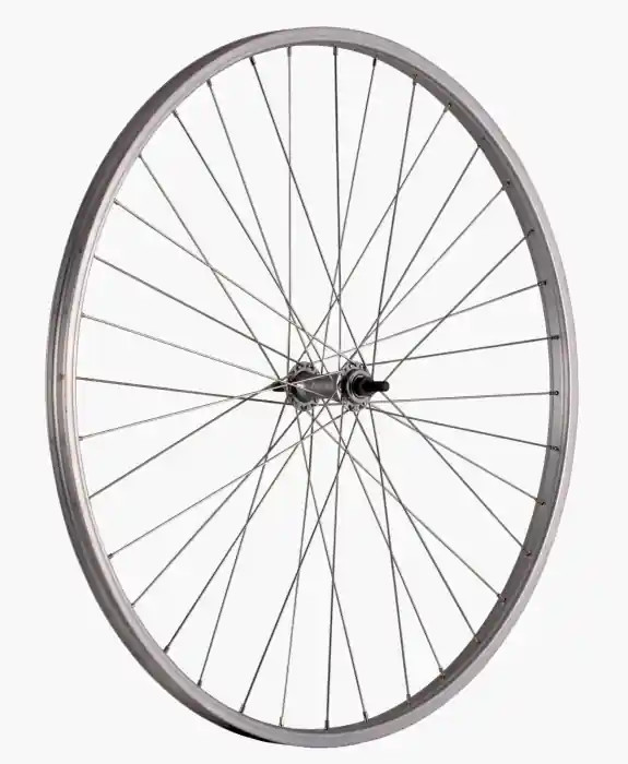 Popular Roata Bicicleta Fata Luna 28", 622X21, Alu Simpla, Butuc Simplu Argintiu, 36H, 3/8 Old13560