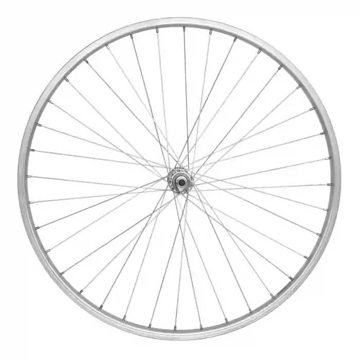 Popular Roata Fata 26" Cerurim, Janta Simpla Lyra, 559X21, V-Brake, 36H, Argintie