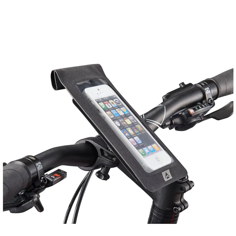 Retur ușor Merida - Husa telefon pentru bicicleta Expert stripe smartphone case 15x9 cm - negru gri