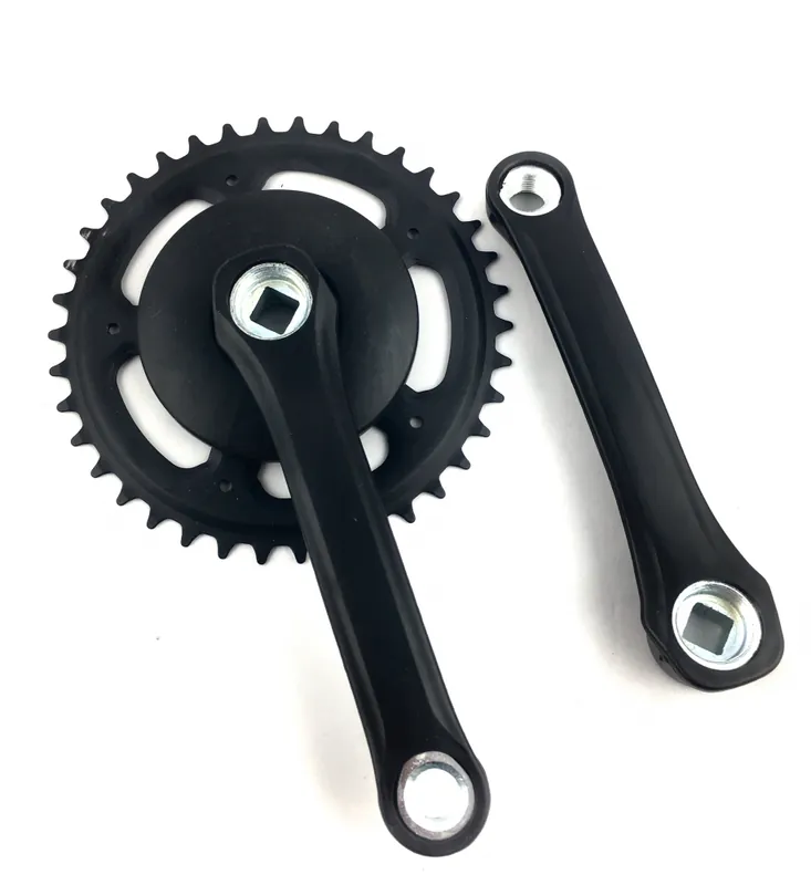 Preț redus Angrenaj pedalier Force, 1 pinion, 38x150mm, culoare negru