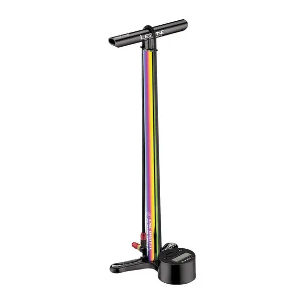 Nu rata Lezyne - pompa podea - CNC Digital Drive 3.5 - manometru - Schrader I Presta - neo metallic - 220 psi