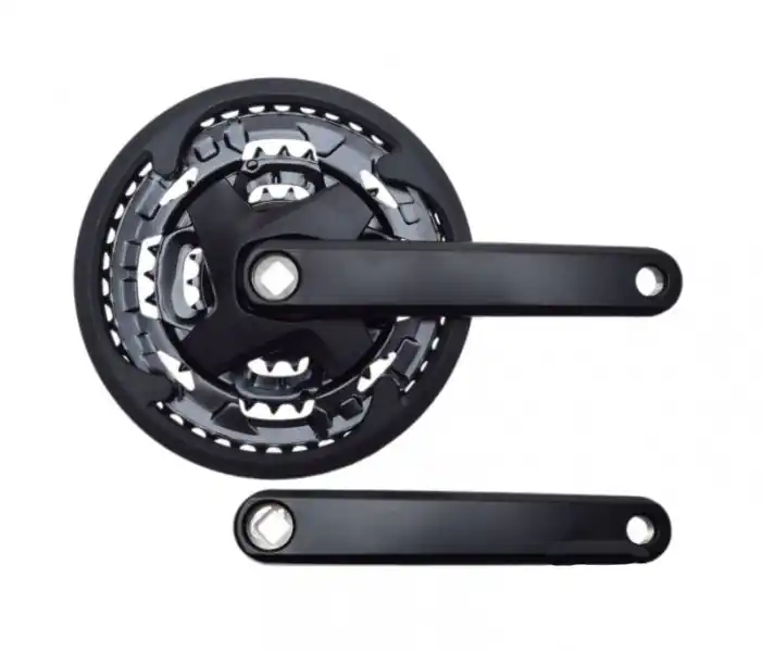 Lichidare de stoc Angrenaj cu pedalier 3 foi, 42/34/24, brat 170mm