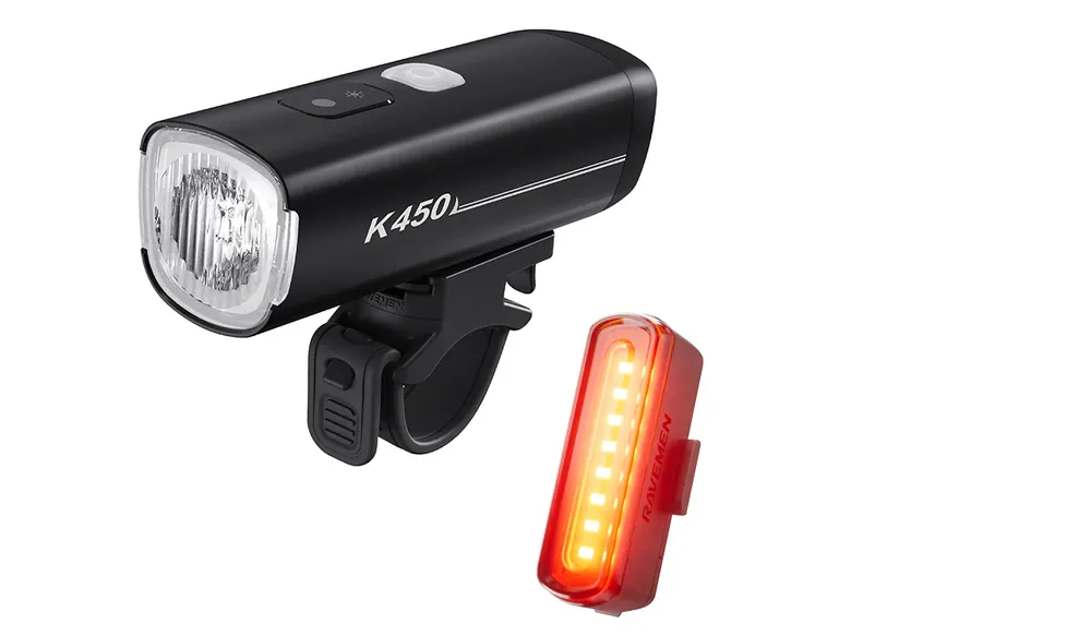 Cumpără acum Ravemen - set far + stop - LS31 (K450+TR30) Fata 450lm + Spate 30lm USB-C