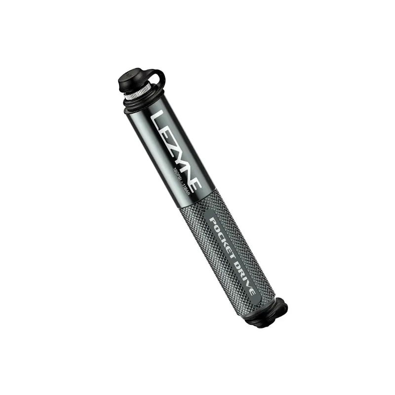 Lezyne - mini pompa - Hand Pump CNC Pocket Drive - 160 psi | 11 bar - gri Super ofertă