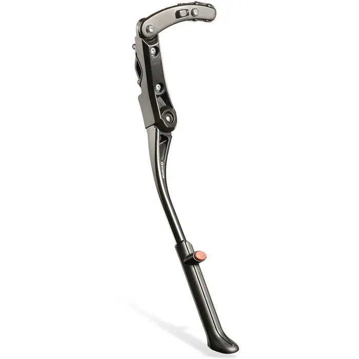 BikeFun - Cric reglabil Bicicleta spate Kickstand 24-29", aluminiu - negru Super ofertă
