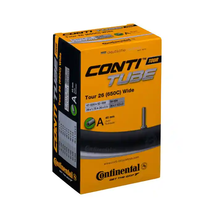 Reduceri Camera Continental Tour 26 Wide, 47/62-559, 26x1.75-2.5, A40