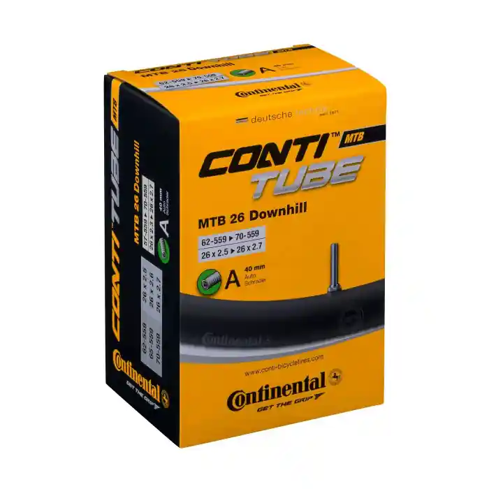 Reducere extra Camera Continental MTB 26 Downhill, 62/70-559, 26x2.5-2.7, A40