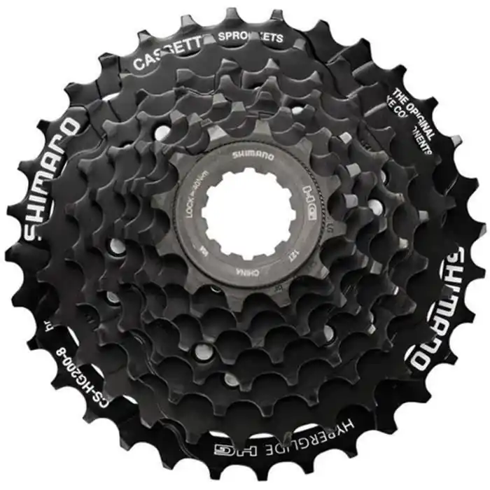 Bloc De Pinioane Pe Caseta Shimano Cs-Hg200-8, 8 Vit., 12-14-16-18-21-24-28-32 (Br), Vrac Bestseller