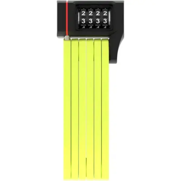 Abus - antifurt bicicleta - lacat pliabil cu cifru - uGrip Bordo 5700/80 - lime Preț promoțional