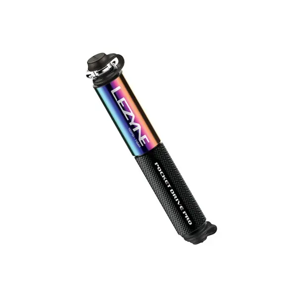 Preț redus Lezyne - mini pompa - Hand Pump Pocket Drive Pro - 160 psi | 11 bar - neo metallic | black - 98g