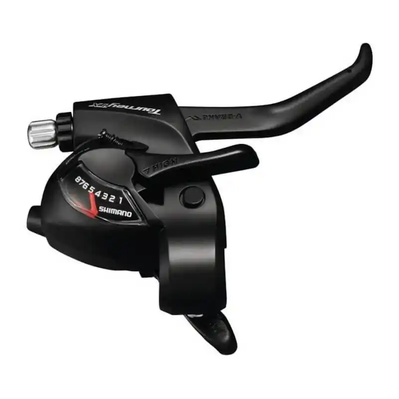 Ofertă specială Maneta schimbator/frana Shimano Tourney ST-TX800-R, montaj dreapta, 8 viteze, culoare negru