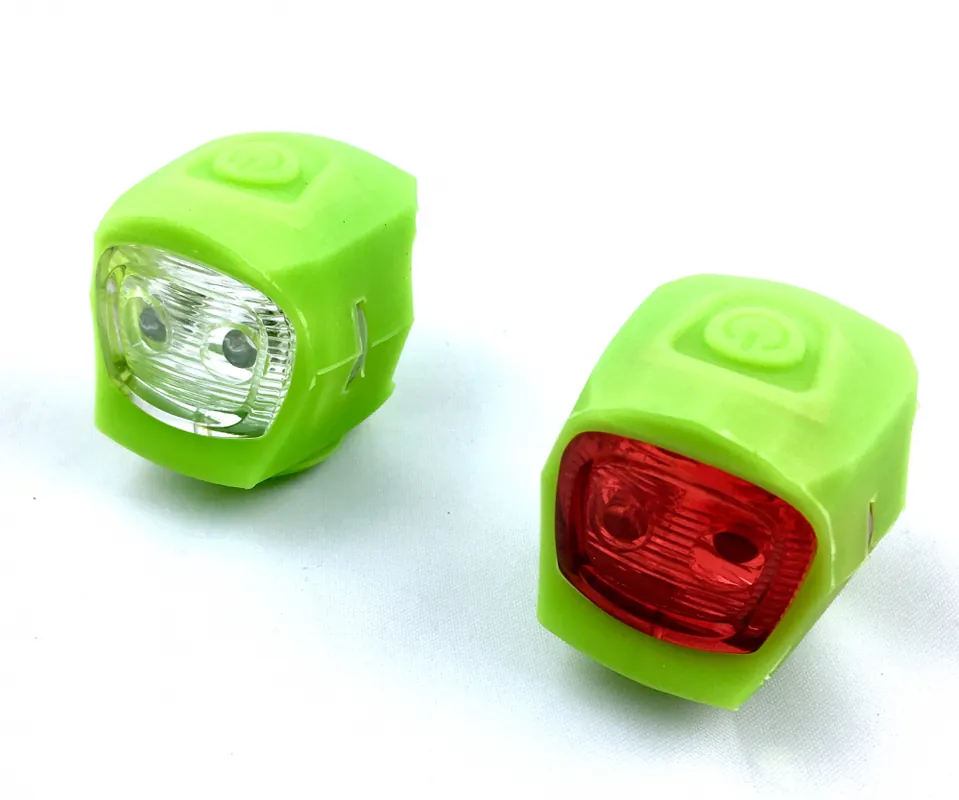 Set 2 lampi far si stop S90 2 led, culoare verde Ieftin