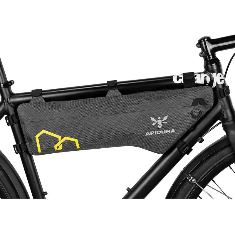 Ofertă specială Apidura - geanta cadru bicicleta Expedition Frame Pack 5.3 litri (pentru cadru compact) - gri negru