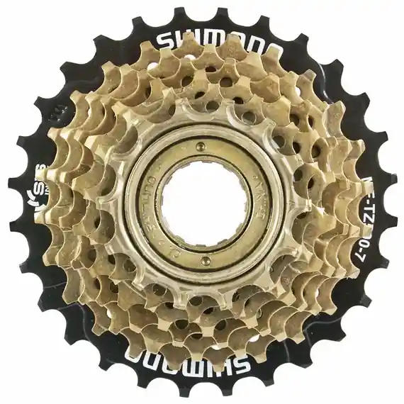 Lichidare de stoc Pinion spate Shimano MF-TZ500, 14-28T, 7 viteze
