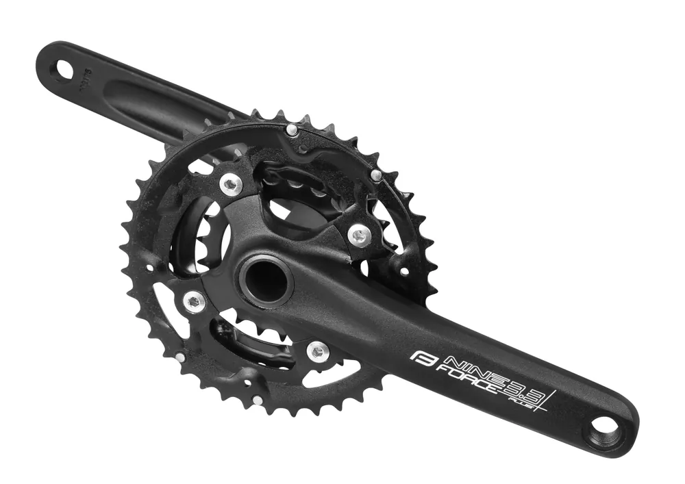 Angrenaj pedalier Force Nine 3.3+ Al, brate 175mm, 40/30/22T Mai ieftin