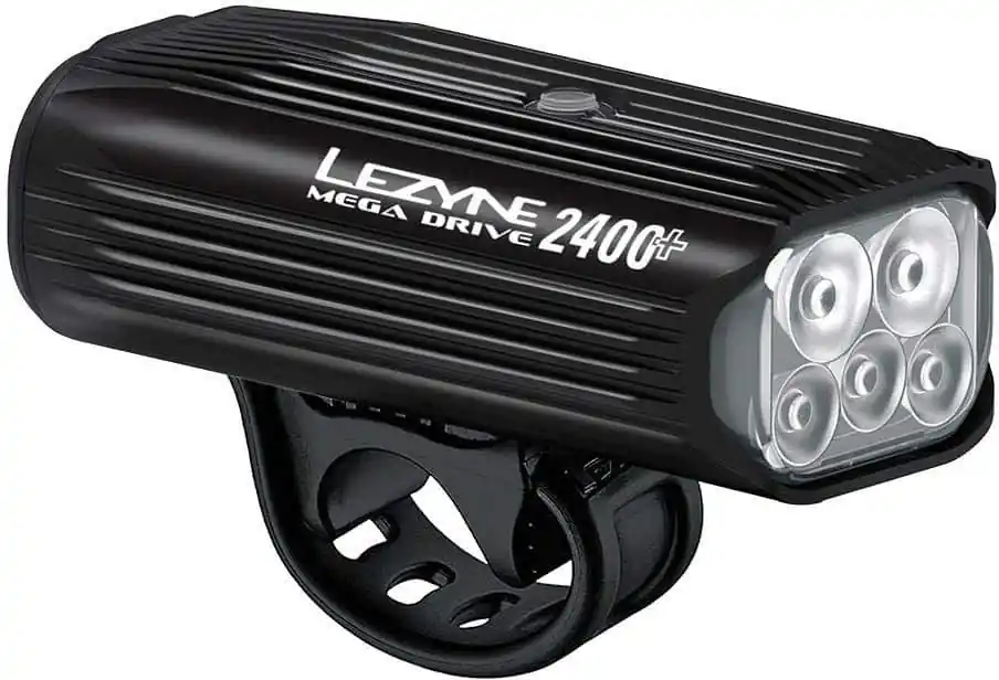 Lezyne - Mega Drive 2400+ - Lumina fata reincarcabila USB - LOADED KIT 2400 Lumeni Transport gratuit