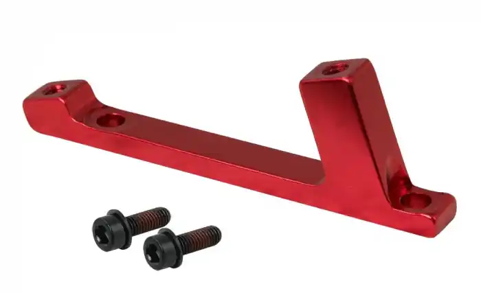 Vezi acum Adaptor etrier pentru frana pe disc fata postmount Force 180 mm rosu