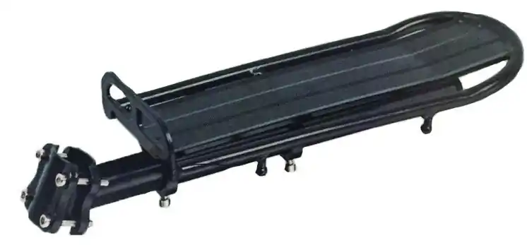 Noutate Portbagaj Alu Tija Sa 25.4   32mm Platforma 32x13cm max.10kg Negru Prindere in 4 suruburi