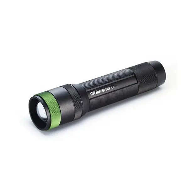Vezi acum GP - Lanterna reincarcabila Discovery CR41, 650 lm, 1x18650 Lithium ion 2600mAh - negru