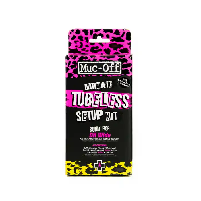 Plată sigură Kit Tubeless Muc-Off Ultimate - DH/PLUS (banda 35mm/valve 44mm)