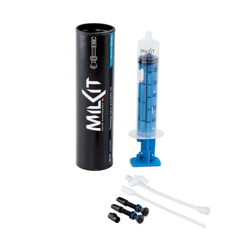Doar azi Milkit - set seringa si valve tubeless, presta 35mm