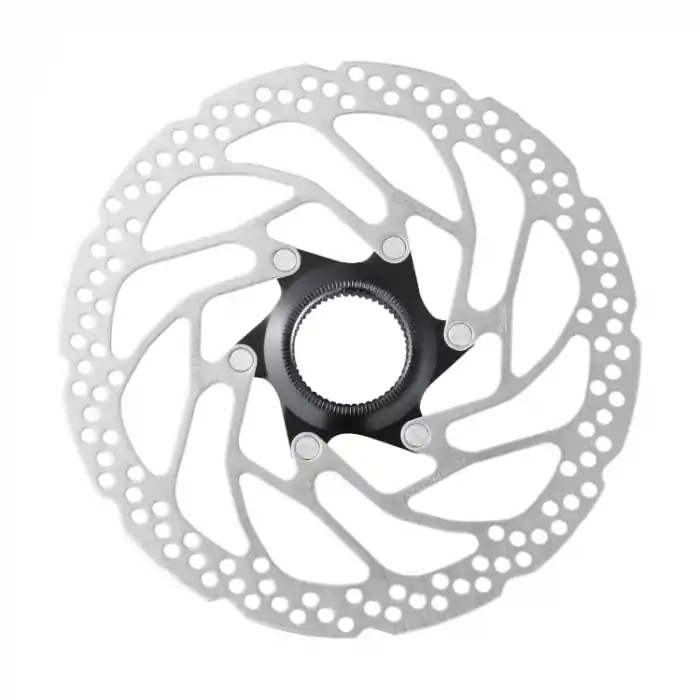 Preț mic Disc frana Shimano SM-RT30-L, Center Lock, piulita cu caneluri interne si externe, 203mm