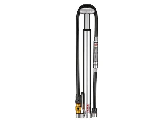 Lezyne - mini pompa - CNC Micro Floor Drive Digital HPG - afisaj digital- 160 psi | 11 bar - argintiu Noutate
